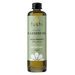 Fushi Organic Flax Seed Oil 100ml | Fresh & Cold Pressed | Rich in Omega 3 Essential Fatty Acids| Best for Inner Health, Dry Skin | Made from English Grown Seeds | | Ethical & Vegan | Made in The UK