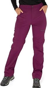 Arctix Women's Convertible Trail Pant, Plum, X-Large