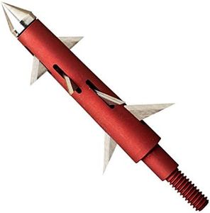 Crown Broadheads by Thorn - 100/125 Grain Broadheads for Crossbow/Compound Bow (100 Grain, Crossbow)