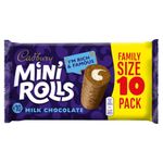 Cadbury Milk Chocolate Mini Rolls, Pack of 10