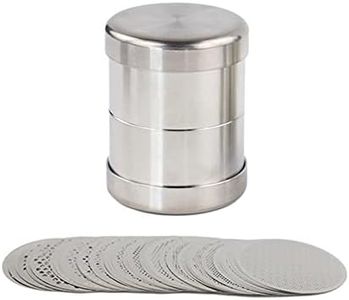 65Pcs, Jewelry Making Tool Set Measuring, 48mm Plates Accessories Professional Diamond Sorting Sieve for Hobby Bead Pearl Gemstones