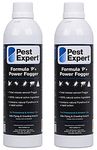 Cluster Fly Killer XL Power Fogger 2 x 530ml- Formula 'P+' Fly Fumigator from Pest Expert (HSE approved and tested – professional strength product)