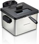 Hamilton Beach® Professional-Style 5 Litre Deep Fryer with Timer, Stainless Steel, 35043C