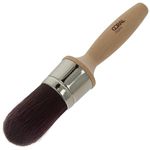 Coral 33733 Aspire 40MM Chunky Monkey Round Paint Brush Professional Firm Convex Profile for Fast Accurate Cutting-in Ultra-Smooth Finish with Trade Emulsion Gloss Chalk Paints FSC Wood Handle