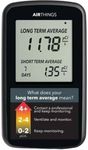 Airthings Corentium Battery-Operated Lightweight Digital Home Radon Detector with LCD Display for Continuous and Long-Term Monitoring