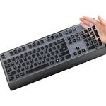 Keyboard Cover for Lenovo Preferred Pro & Preferred Pro II Wired Keyboard 4X30M86879 4Y9400 73p5220 US 41A5289 54Y9400 SK-8825/8813/8820/1619/8827/8817 KB-1021/1468 ku-0225 ekb-425a (Black)