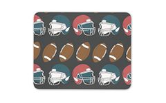 Destination Vinyl ltd Cool American Football Mouse Mat Pad - NFL Style Ball Helmet PC Computer #8367