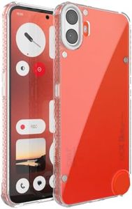 TUDIA SKN Designed for Nothing CMF Phone 1 Case, [Reinforced Corners] Shockproof Slim Lightweight Grip Transparent Crystal Clear TPU Bumper Anti-Yellowing Drop Protection - Clear (Clear)