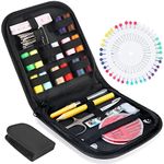 OWill Travel Sewing Kit, 94 pcs DIY Premium Sewing Supplies,Small Sewing Kits for Adults,Beginner, Needle and Thread Kit,Traveling and Emergency Clothing Fixes