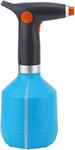 FOX & FERN 1000ml Electric Water Spray Bottle | USB Rechargeable Garden Watering Tool | Adjustable Misting Volume Watering Tool for Floral Plants (Pack of 1) (Blue)