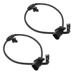 A-Premium Disc Brake Pad Wear Sensors Compatible with Audi A4/A4 allroad/A4 Quattro 2017-2020 A5/A8 Quattro Q7 Rear Driver and Passenger Side 2-PC Set