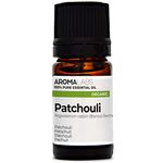 BIO - Patchouli Essential Oil - 5mL - 100% Pure, Natural, Chemotyped and AB/Cosmos Certified - AROMA LABS (French Brand)