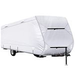 Asteri Caravan & Motorhome Cover PRO Premium 150D Tearproof Breathable RV Cover All Year Protection(19-21ft)