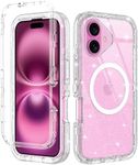 I-HONVA for iPhone 16 Case Clear [N