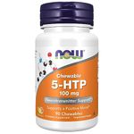 Now Foods 5-HTP Chewable Lozenges Tablets, 100 mg, 90 Count