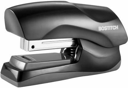 Bostitch Office Heavy Duty Stapler, 40 Sheet Capacity, No Jam, Half Strip, Fits into the Palm of Your Hand, For Classroom, Office or Desk, Black