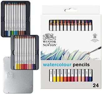 Winsor & Newton Studio Collection Artist Pencils, Watercolor Pencils, Set of 24