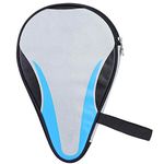 Pong Paddle Case Oxford Table Tennis Rackets Bat Bag with Waterproof Material for Dust-Proof Waterproof Full (Blue)