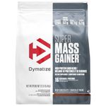 Dymatize Super Mass Gainer Powder | High Protein & Carb Blend Weight Gainer | 52g Protein, 1280 Calories, 245g Carbohydrates | 16 Servings, 12LB (Rich Chocolate)