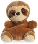 Aurora Palm Pals, Slomo Soft Toy, 33478, 5 inches, Brown