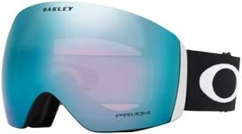 Oakley Men'S Mod. 7050 Clip Flight Deck 705020 0 Rectangular Sports Glasses 99, Matte Black/Prizmsapphireiridium
