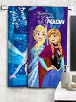 Athom Trendz Disney Frozen Kids Bath Towel 350 GSM 60x120 cm Pack of 2