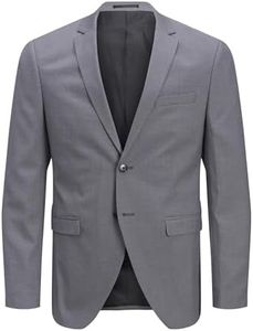 Jack & Jones Jprfranco Blazer Noos Chaqueta de Traje, Light Grey Melange, 54 para Hombre
