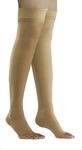 Comprezon Classic Lycra Medical Compression Stockings | Class 2 Compression | Above Knee Length | Pain Relief & Swelling Reduction | Compression Socks for Men and Women | Varicose Veins Stockings (Medium)