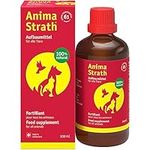 Anima-Strath Food Supplement Vitamins & Minerals for Dogs & Cats, Immune System & Digestive Care with 61 Nutrients, Amino Acids & Prebiotic Qualities Pet Food Topper (100 ml)