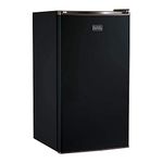 BLACK+DECKER BCRK32B Compact Refrigerator Energy Star Single Door Mini Fridge with Freezer, 3.2 Cubic Ft, Black