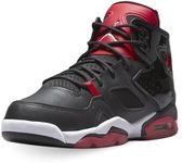 Jordan Flight Club '91 Big Kids' Shoes (DM1685-006, Black/University Red/White) Size 5.5