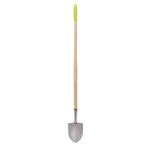 Garant Long Handle, Round Pt., Garden Shovel, Hollow Back Tempered Steel Blade