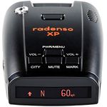 Radenso XP Radar & Laser Detector with GPS Lockout and Red Light/Speed Camera Voice Alerts