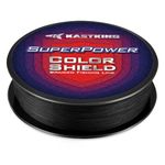 KastKing Superpower ColorShield Braided Fishing Line, Black, 8LB, 300Yards
