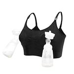 QKAIFRYSUG Breast Pump Bra Adjustab