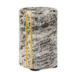 Marbco Marble Wine Chiller Bucket-Wine Cooler-Kitchen Utensil Holder-Decorative Vase-Gift For Wine Lover (Wine Chiller Grey)