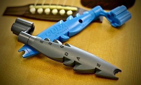 The Cuda Winder - Revolutionary Guitar String Length Gauge and String Winder (Slate Grey)