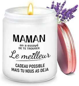 Cadeau Maman, Cadeau Fête des Mères, Cadeau Anniversaire Maman, Bougie parfumée Cadeau pour Maman, Cadeau Maman Noel, Idée Cadeau de Fete des Meres, Cadeau Femme