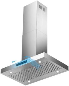 VENFAN Range-Hood Island 36 Inch 1200 CFM Ceiling-Mount Vent Hood