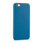 StilGut Premium Cover, Genuine Leather Case compatible with iPhone 6s Plus & iPhone 6 Plus, Aquablue Nappa