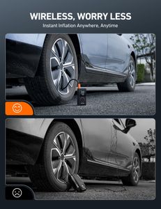 AstroAI Portable Car Tyre Inflator – Digital Air Compressor Pump