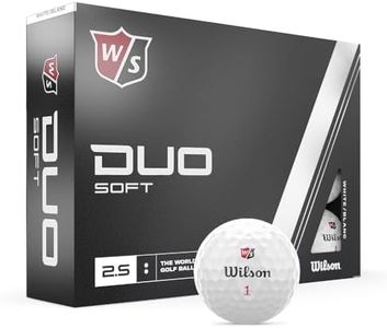 WILSON Duo Soft Golf Balls, White