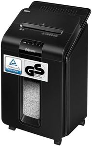 Fellowes Aktenvernichter Autofeed, 100 Blatt Minicut (P4), Papierschredder Hybrid mit automatischem und manuellem Einzug für Büro, AutoMax 100M Schredder, sehr leiser Aktenvernichter, 23L Papierkorb