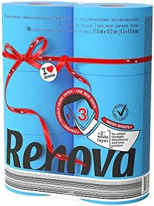 Renova Red Label Maxi Toilet Paper, Blue