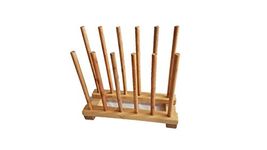 Wooden Welly Rack Stand 6 Pairs wellington boot storage solution