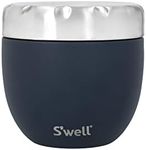 S'well Stainless Steel Food Bowls - 21.5oz - Azurite Eats - Triple-Layered Vacuum-Insulated Containers Keeps Food Cold for 11 Hours and Hot for 7 - Condensation-Free, Leak-Free and Dishwasher-Safe