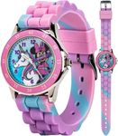 Disney Women's Analog Quartz Watch with Rubber Strap MN9072AZ