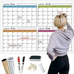 Dry Erase Calendar For Wall 4 Month