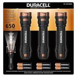 Duracell DUREBEAM UL TRA Variable Focus LED Flashlight is 650 lumens 3pk, Black and copper (2322022)