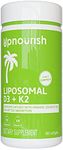 Liposomal Vitamin D3 K2 MK7 - 365 Softgels | VIT D3 5000 IU + K2 100 mcg with Organic Coconut Oil - K2 D3 Vitamin Supplement - Vitamin D and K Support Immune, Bone, Heart, Mood - Non GMO Gluten Free